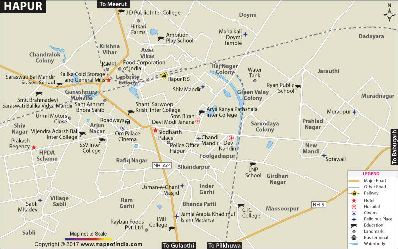 हापुड़ जिले में शामिल हो सकती हैं बुलंदशहर की स्याना और गुलावठी तहसील
