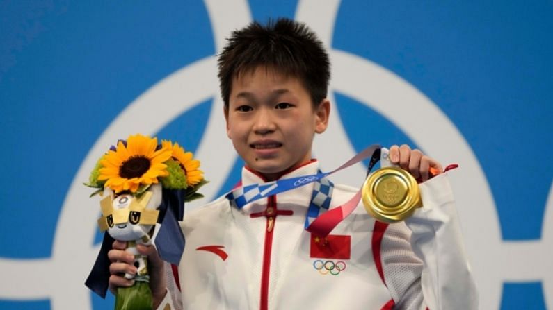 Tokyo Olympics: चीन की 14 साल की लड़की ने  गोताखोरी में दिखाया कमाल, गोल्ड जीता