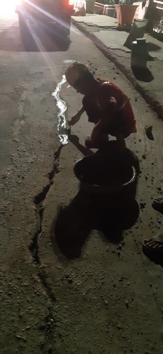 सहारनपुर में फिर आए कोर्ट रोड के पुल में दरार, गुणवत्ता पर उठे सवाल