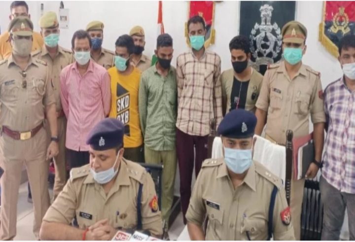 पुलिस ने पकड़ा वाहन चोरों का गिरोह, रेलवे का टीटीई निकला सरगना