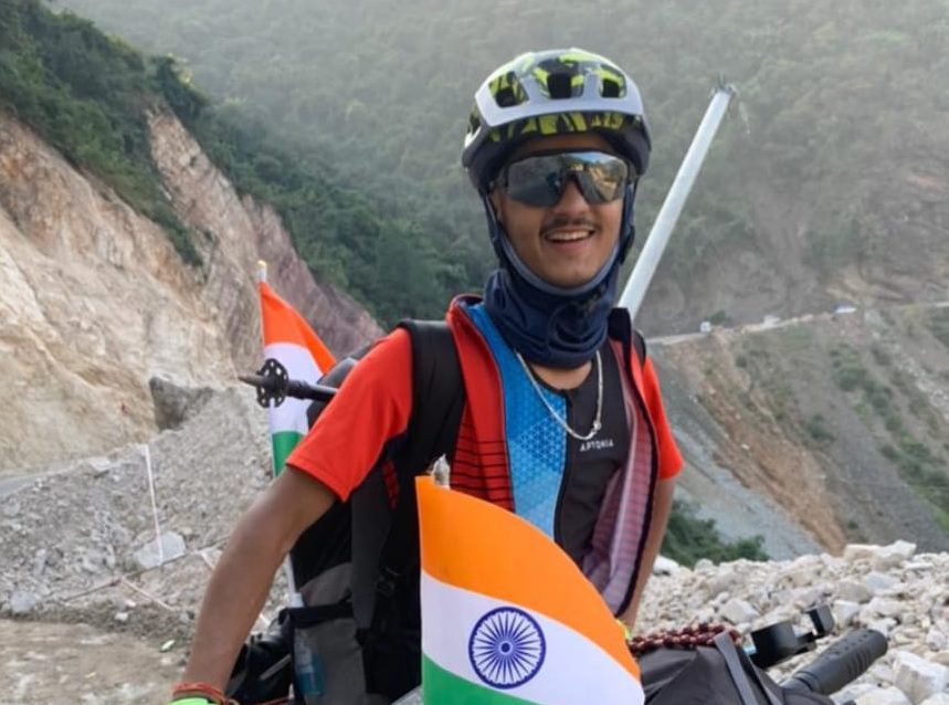 पर्यावरण संरक्षण के लिए पौड़ी से केदारनाथ पहुंचे सिद्धार्थ रावत
