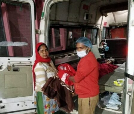 एम्बुलेंस 102 में हुआ बच्चे जन्म, ईएमटी की सूझबूझ से हुआ सुरक्षित प्रसव