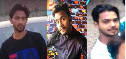 हादसे में बाइक सवार तीन दोस्तों की मौत