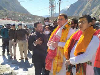 uttrakhand cm in badrinath
