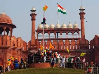 farmers protest in red fort