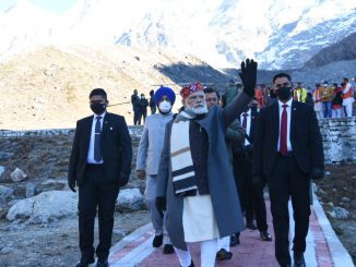 pm in kedarnath