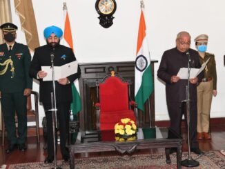 Banshidhar Bhagat took oath