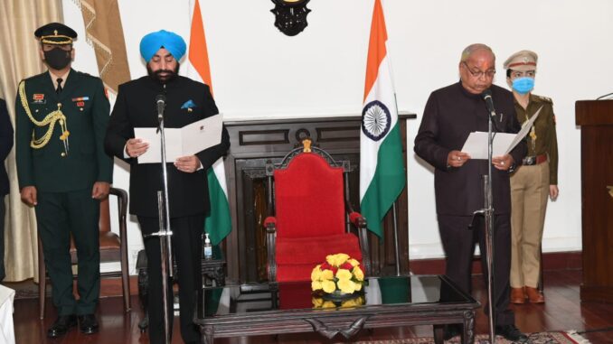 Banshidhar Bhagat took oath
