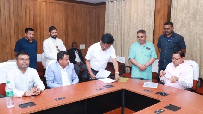 Chief Minister Pushkar Singh Dhami