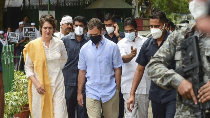 rahul Gandhi appear ed