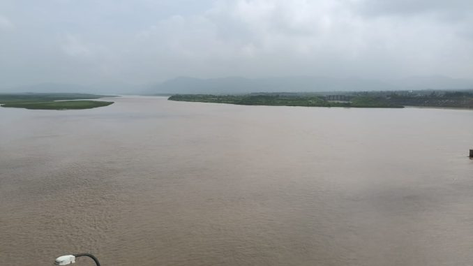 The water level of Yamuna increased