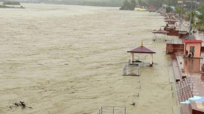 ganga reached danger laval in hafidwar