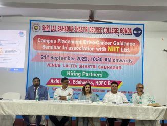 Training and placement drive organized in