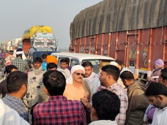 Haryana Police stopped UP paddy