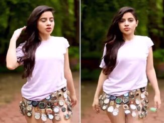 skirt made of watches