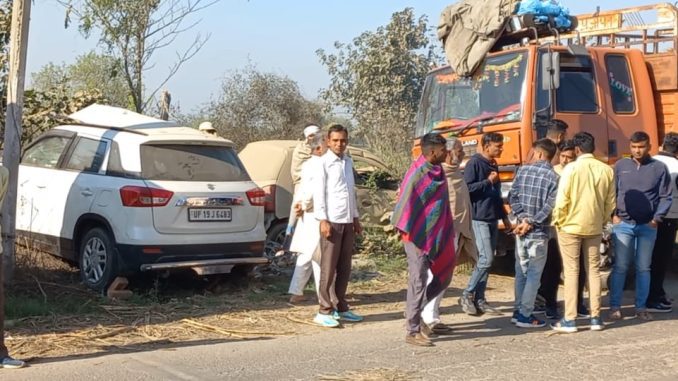 Horrific accident in Shamli