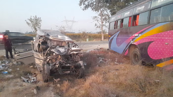 pryagraj accident