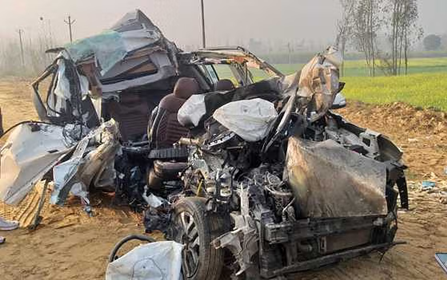 Horrible accident in Saharanpur